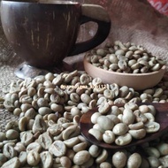 1kg biji kopi Robusta mentah Petik Merah( green bean natural proses )