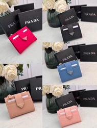 🩷Prada普拉達正品現貨 三合一卡包/證件包/零錢包 附禮盒