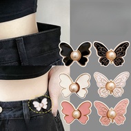 Fashion Nail-free Metal Brooch Pin Buckle Detachable Buttons