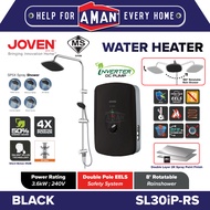 JOVEN Water Heater With Pump Rain Shower Bathroom Instant Hot Water Heater White Black SL30iP 热水器