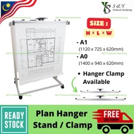 Penyangkut Pelan / Klip Penggantung Pelan / Plan Hanger Stand All Sizes A1 & A0 Plan hanger Clamps