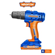 WADFOW Li-ion Cordless Drill + 1.5Ah Battery (2 Pcs) + Charger (Max Torque 35Nm/20V) P20S WCDP512