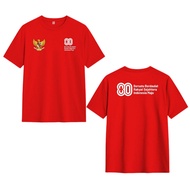 Indonesian 80th anniversary t-shirt / Indonesian 80th anniversary distro shirt