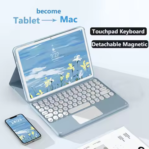 Touchpad Keyboard with Case for  Lenovo Xiaoxin Pad Pro GT 11.1 2025 TB710FU Detachable Magnetic Key