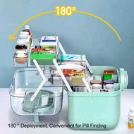 JKMLLCM HMEILY Multi Layer Family Medicine Box - HM1