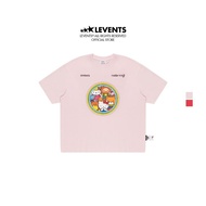 Levents x Hello Kitty | Kitty's Family Semi-Old Tee 100% Cotton Unisex T-shirt