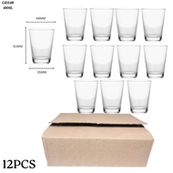 1box 12pcs Mug Shot Glasses, glass Mini Beer Mugs, 1 Oz Clear GLASS Shot Glasses Beer