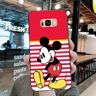 For Samsung Galaxy S8 Case Soft Silicon Mickey Mouse Back Cover