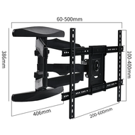 พร้อมส่งทันที ขาแขวนทีวี แขวนทีวี55 65 75 85 นิ้ว ช่วงแบริ่ง100kg ปรับก้มเงย ปรับสวิงซ้ายขวา ปรับยืด