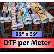 DTF PRINT TRANSFER | 22 inches x 39 inches | NO MINIMUM ORDER | QUALITY AND VIBRANT PRINT