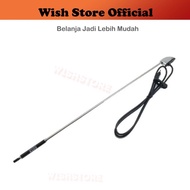 [PCS] CAR RADIO ANTENNA UNIVERSAL CHROME CAR RADIO ANTENNA