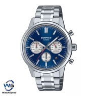 Casio Edifice EFR575D-2A EFR-575D-2A Chronograph Stainless Steel Band Men Watch