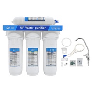 ZUUKOO เครื่องกรองน้ำ 5 ขั้นตอน พร้อมอุปกรณ์ครบชุด แถมไส้กรองPPเพิ่ม อีก1อัน รับประกัน คุณภาพดี