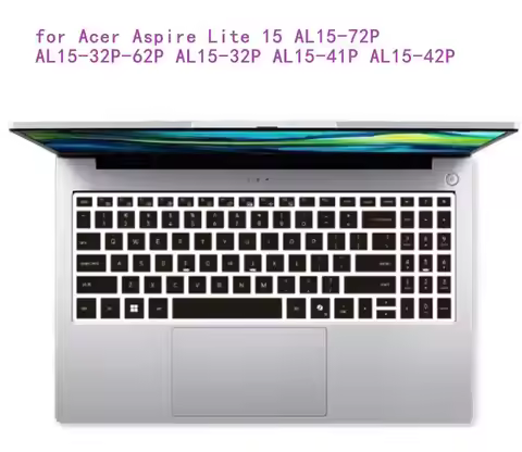 Silicone laptop Keyboard Cover Skin For ACER Aspire Lite AL15-32P AL15-41P AL15-42P AL15-72P AL15-62