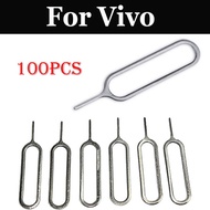 outlet 100pcs Sim Card Tray Removal Eject Pin Tool For Vivo X6S X7 V5 Plus Xplay 5 6 X9 X9 X20 X9s P