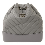CHANEL 牛皮皮革Gabrielle BackPack鏈帶背包
