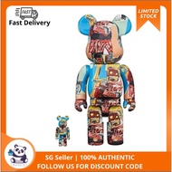 Jean-Michel Basquiat #6 100% + 400% Bearbrick Set