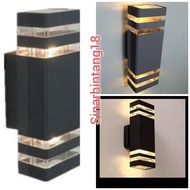 Lampu tempel hias dinding indoor/outdoor rumah minimalis(harga promo)