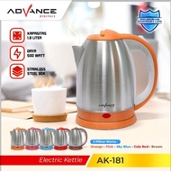 Advance Ak-181 Electric Kettle 1.8 Liter/ Electric Kettle 1.8 Liter