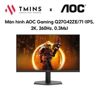 AOC Q27G42ZE Gaming Monitor 27Inc IPS 260Hz 0.3Ms sRGB 150% - Genuine product