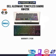 DELL ALIENWARE TENKEYLESS GAMING AW420K/2Y Warranty