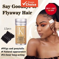 【Wanmei】Anti-frizz Hair Wax Stick Curling Smooth Cream + 12 Styling Positioning Zone Hairdressing Cl