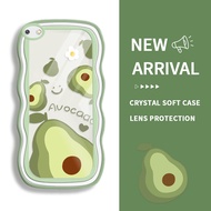 Case hp For Redmi 6A 8 8A Pro 8A Dual 7 Y3 8A 6 Cartoon Animation Avocado Soft Silicone Clear Casing