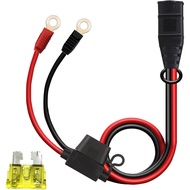 16AWG 3FT Charger Cable, Wire Harness Compatible with NOCO GC002 X-Connect M6 (1/4in) Eyelet Termina