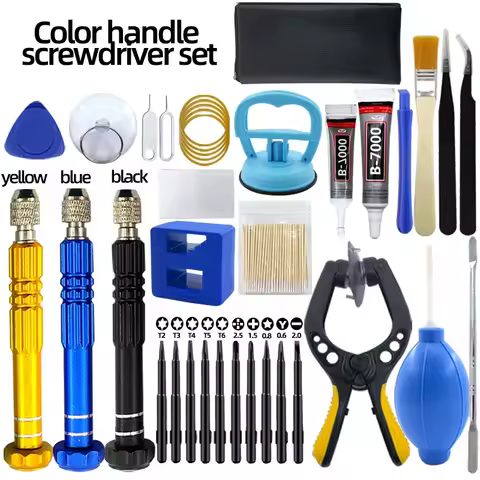 Mobile Phone Repair Tool, Screwdriver, Tablet Battery Disassembly, Screen Opening, Dust Cleaning, Di