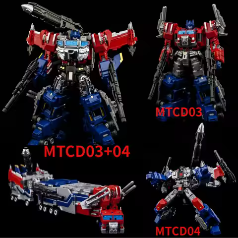 In Stock MakeToys Transformation MTCD-03 Hunder Manus MTCD-04 Divine Shooter God Ginrai OP Commander