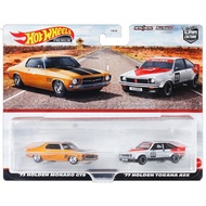 Hot Wheels Premium Car Culture 2-pack '73 Holden Monaro GTS dan '77 Holden Torana A9X