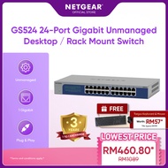 NETGEAR Gigabit Unmanaged Switch Series (GS524) 24-Port Gigabit Ethernet Unmanaged Switch