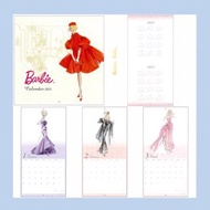 Barbie 2021壁掛月曆