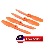 2 PAIR 5045 CCW CW PROPELLER PROP BLADE ACCESSORY FOR MINI MULTIROTOR (ORANGE)