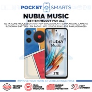 [NEW SET] Nubia Music (128GB ROM | 8GB RAM | NFC | FM RADIO | FACE UNLOCK | AI CAMERA) 1 Year ZTE Ma