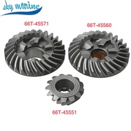 66T Gear kit 66T-45560 for YAMAHA 2 stroke 40HP outboard motor 66T-45560-01 66T-45571-00 66T-45551-0