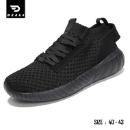 Men 's Sneaker Shoes Import - Black Edward Sport Casual Shoes Cool Men' S Jogging Shoes - V398