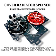 Package Cover Radiator Set Spinner Bracket plus Spinner Honda Vario 125 150 160 Old&amp;New/Nmax Old&amp;New/PCX 150 160/ADV 150 160/LEXI/Aerox Old&amp;New