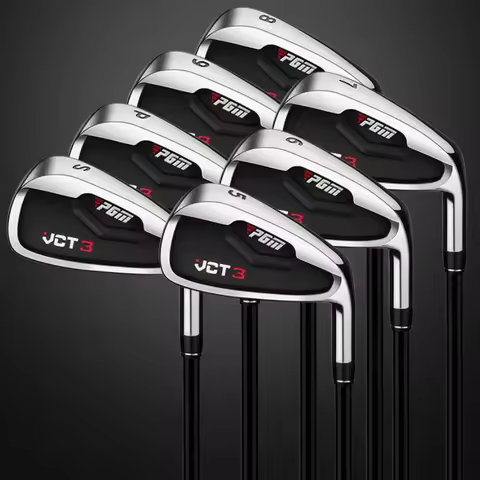 PGM Golf Clubs Men 5/6/7/8/9/P/S Irons Stainless Steel Golf Beginner Club TIG031