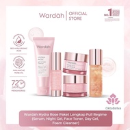 5 In 1 Wardah Hydra Rose | Paket Lengkap | Full Regime | Foam Cleanser