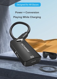 Rokid Hub อุปกรณ์เสริมสำหรับแว่น AR รองรับการชาร์จไปด้วย และใช้งานไปด้วย USB-C สามารถใช้งานร่วมกับ X