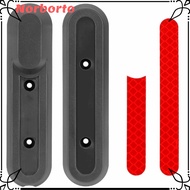 NORBORTO 2Pcs Electric Scooter Wheel Side Cover, With Reflective Sticker Easily Installed Electric S