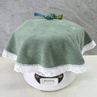 Kitchen Cover Cloth Multi-Purpose Cover Towel Hand Wipeable Round Towel Rice Cooker Electric Cooker Kitchen Small Appliances Lace Anti-dust Cover