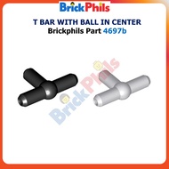 Brickphils Part 4697b - T Bar with Ball in Center