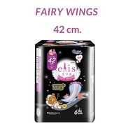Elis Fairy wing Sanitary Pads With Wings Night Time Length 42 Cm. Pack Of 6 Pieces