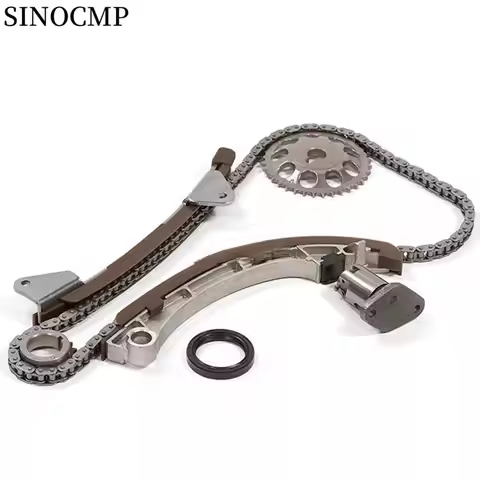 1ZZFE Timing Chain Kit 13523-0D010 13521-0D010 13506-0D010 13540-22020 For 00-08 Toyota Celica GT Co