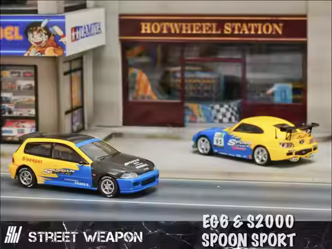Street Weapon SW 1:64 alloy model EG6 S2000 Spoon