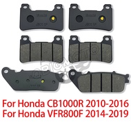 VFR 800 F 2019 Motorcycle Front Rear Brake Pad For Honda CB1000R CB 1000 R CB-1000R 2010-2016 VFR800