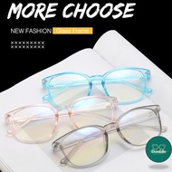 DS 2020 Men/Women Glasses Frame Spectacles Korean style square plastic Frame cermin mata Transparent