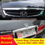 honda accord 2003 2004 2005 front Rear Chrome Bar - Replace Type Car Accessories Stainless steel tru